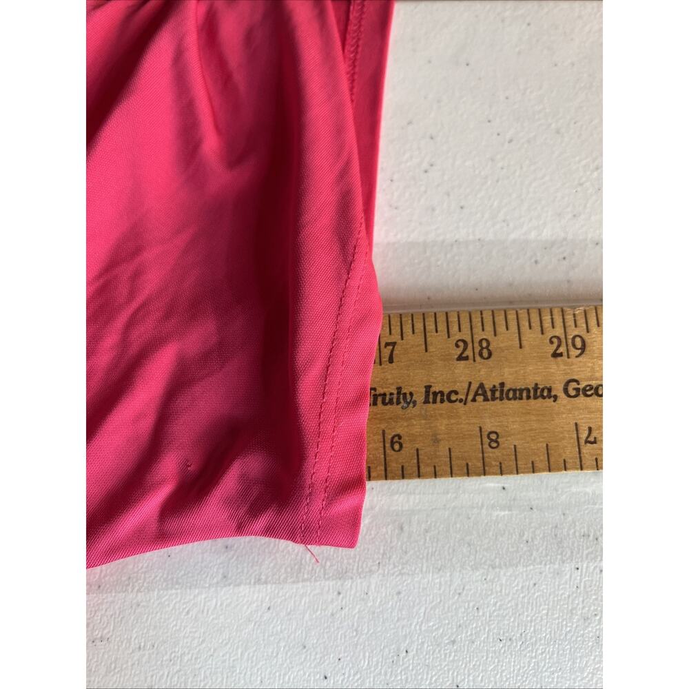 Trina Turk womens 14 Hot Pink V Neck romper Jumpsuit wide leg career modern NWT - Picture 8 of 12